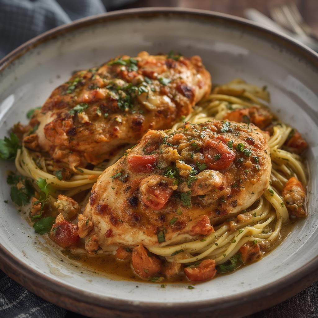 Creamy Tuscan Chicken Breasts