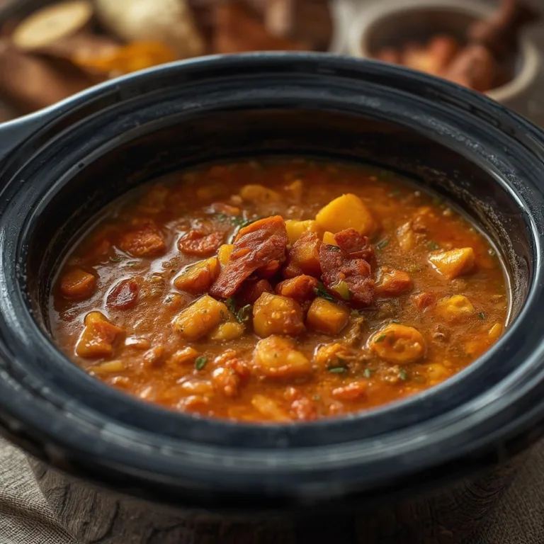 Crockpot Fall Harvest Soup