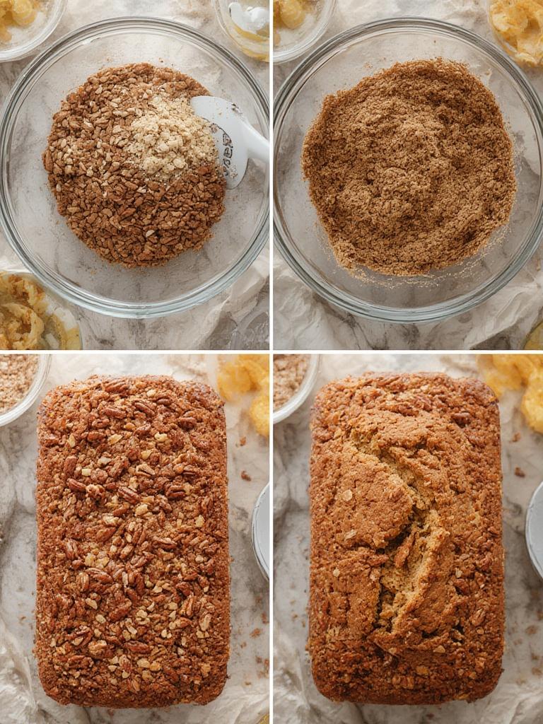 Nutty Banana Pecan Bread 2