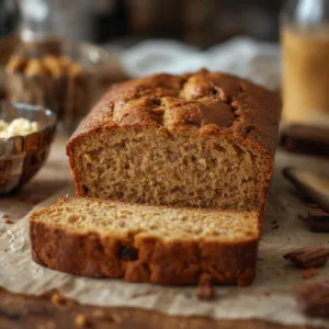 Oat Flour Banana Bread