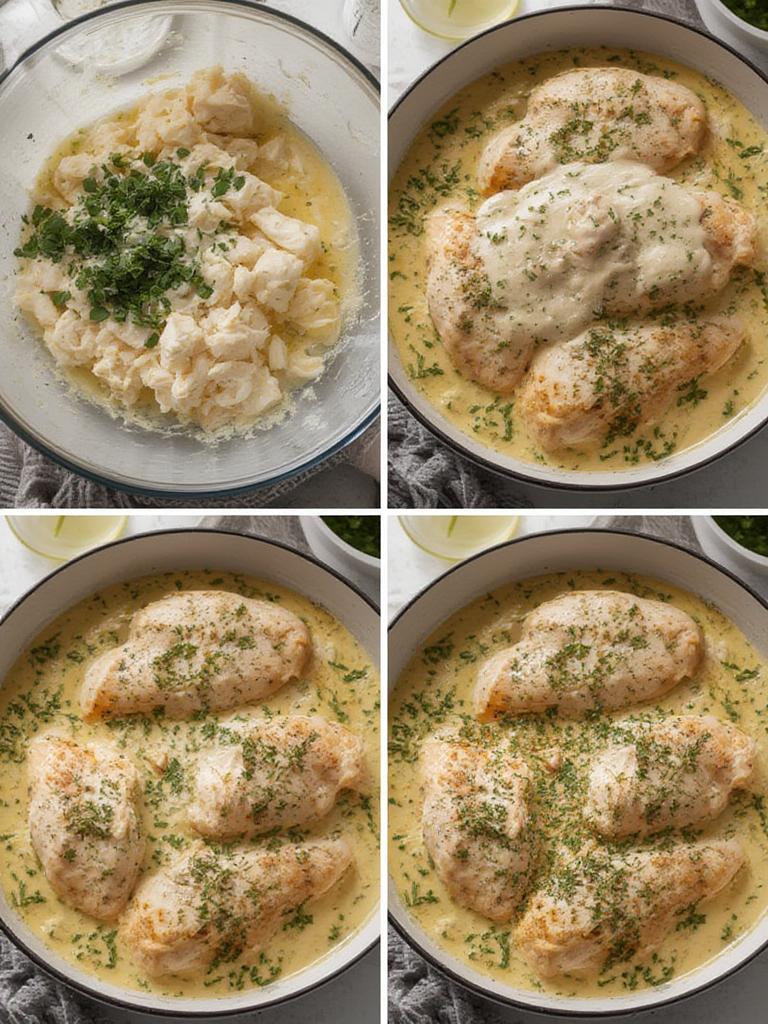 Sour Cream Chicken with Herbs 2