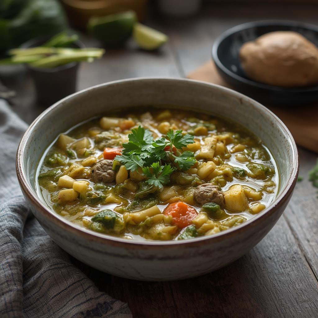 Veggie Packed Pozole Verde