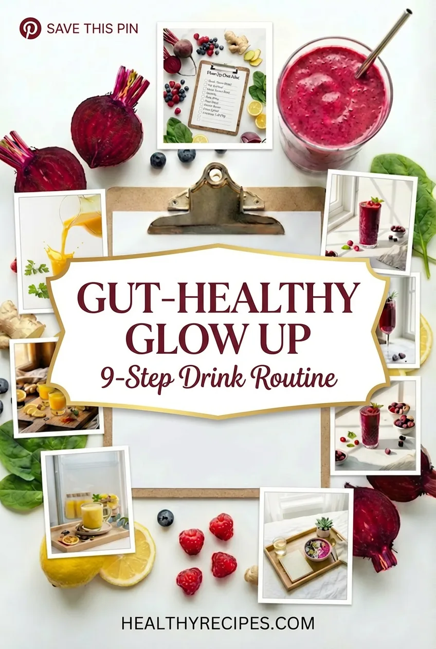 Drink Your Way to a Glow: The 9-Step "Gut-Health" Routine