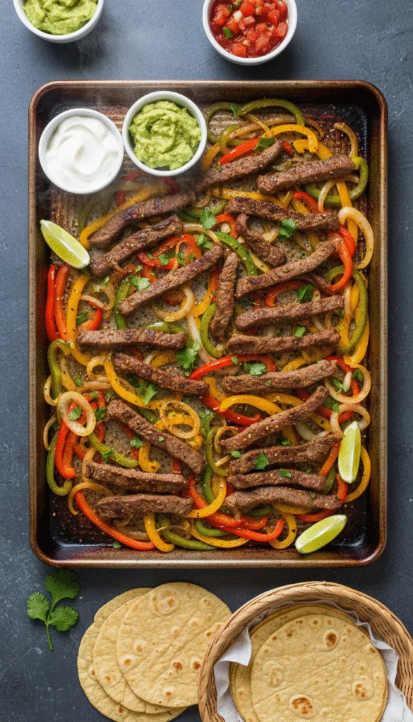21 Easy Sheet Pan Dinners That Basically Cook Themselves 5 Original fajita stuff 202602131355