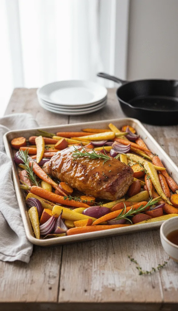 21 Easy Sheet Pan Dinners That Basically Cook Themselves 9 Original pork tenderloin 202602131358