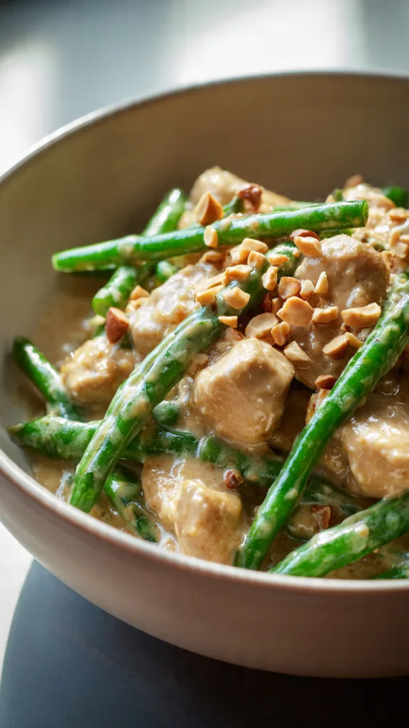 original peanut lime chicken with green beans pint